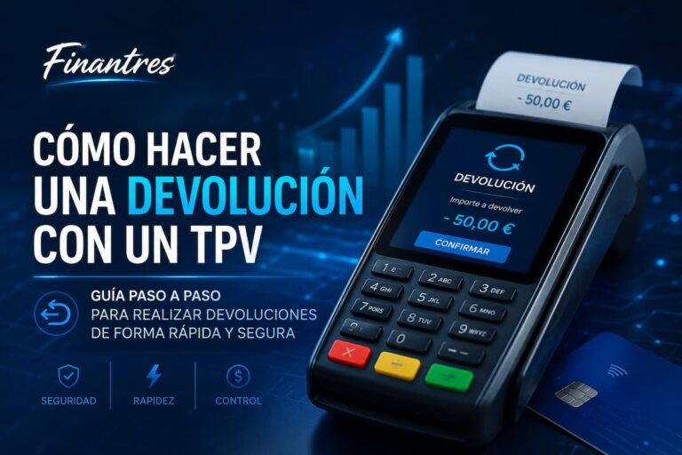 Cómo hacer una devolución con un TPV