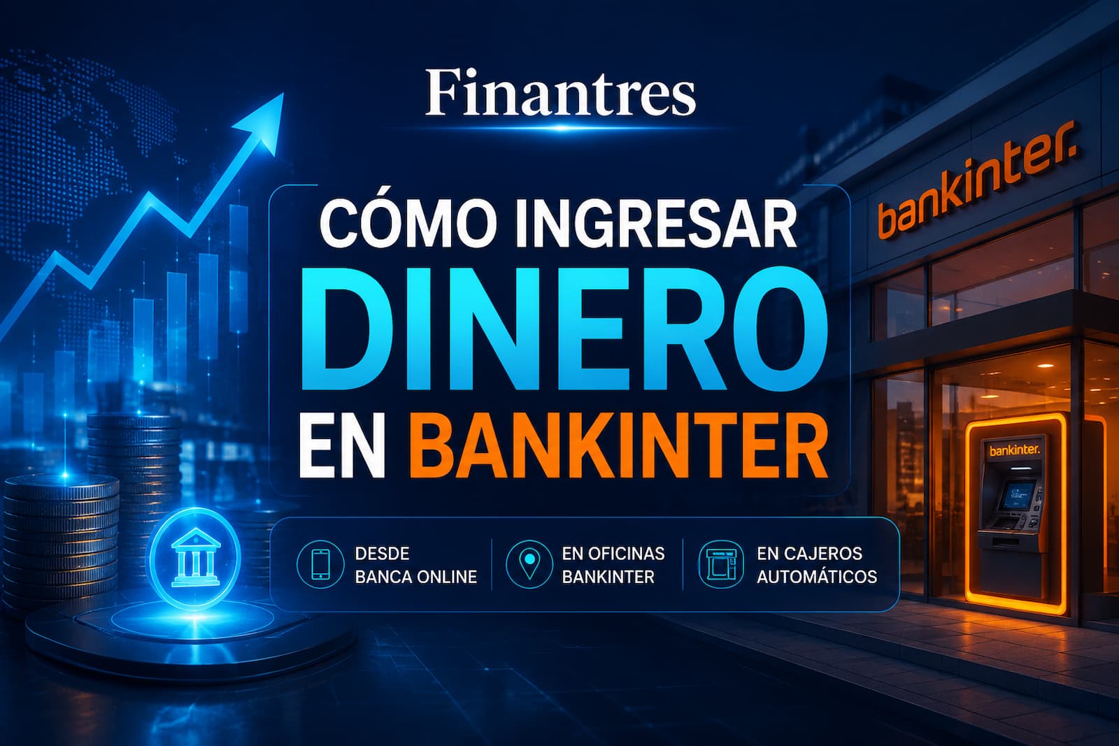 Cómoo ingresar dinero en Bankinter