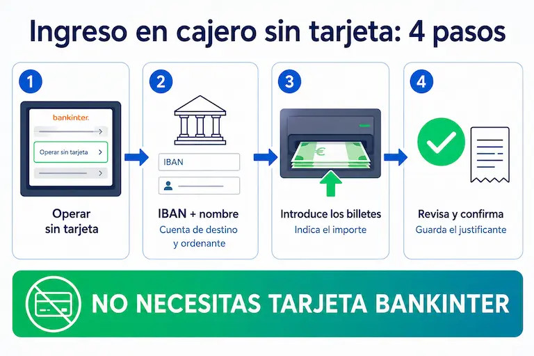 Como ingresar dinero en Bankinter