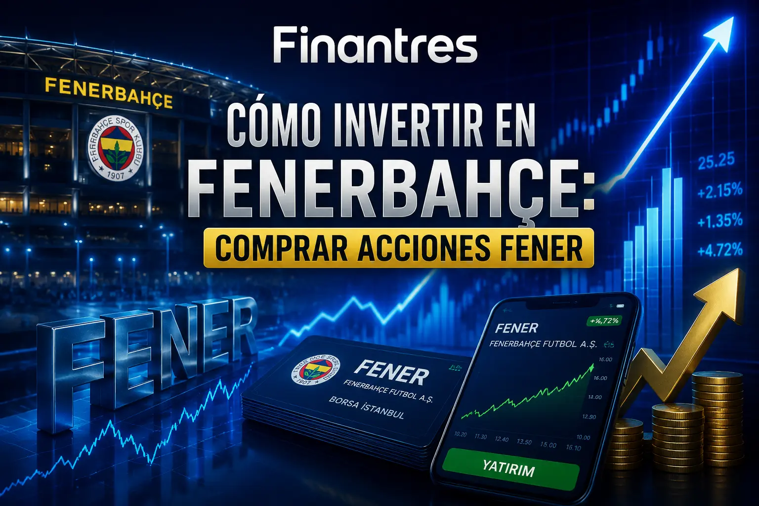 Cómo invertir en Fenerbahçe comprar acciones FENER