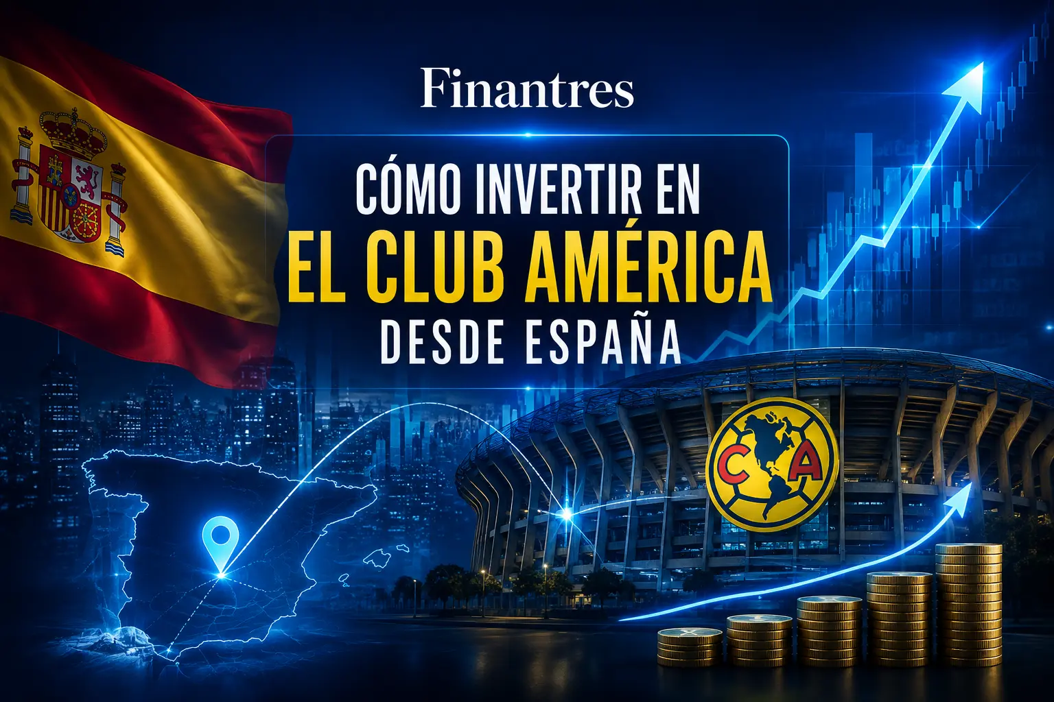 Cómo invertir en el Club América desde España: guía para comprar AGUILAS CPO