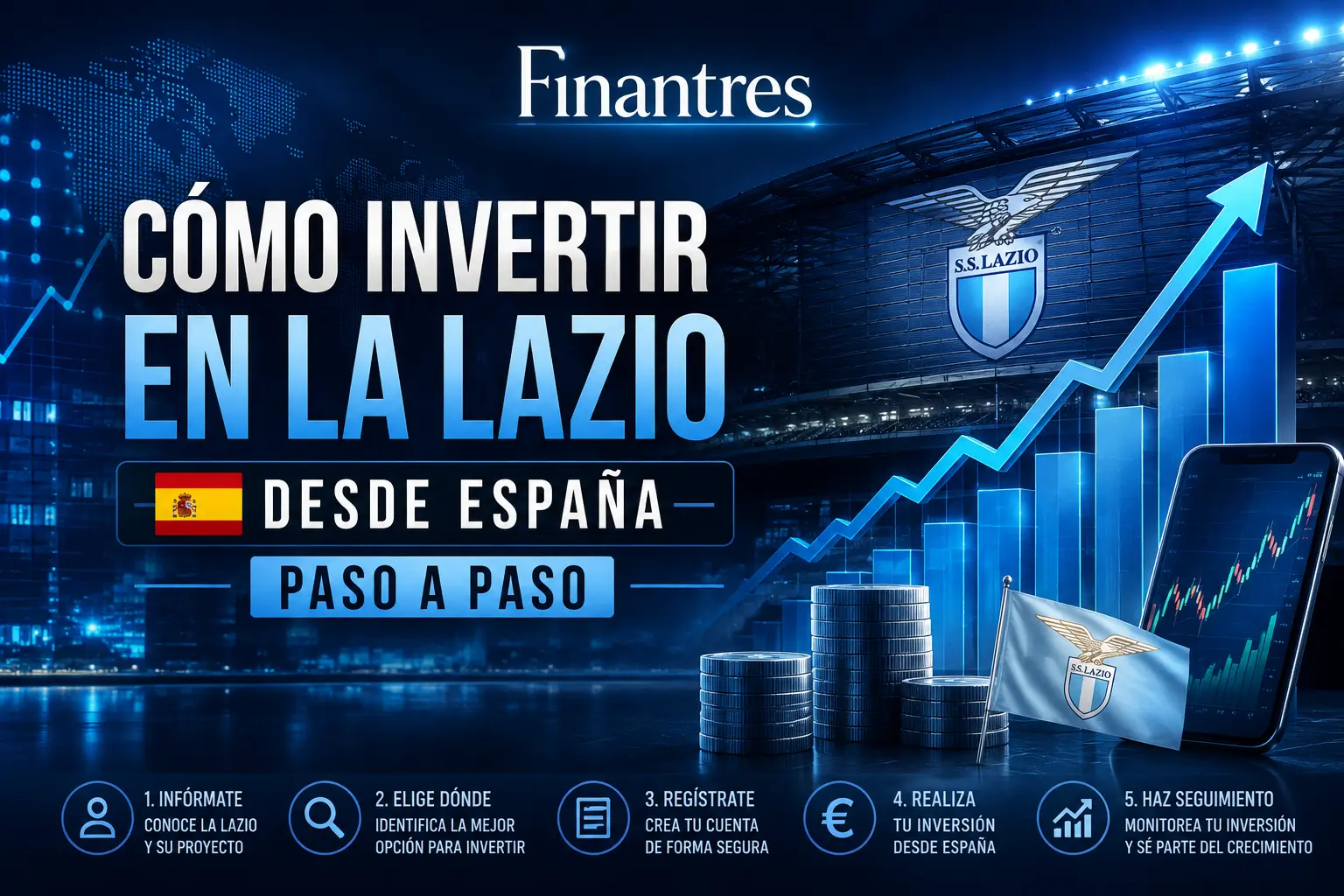 Cómo invertir en la Lazio desde España paso a paso