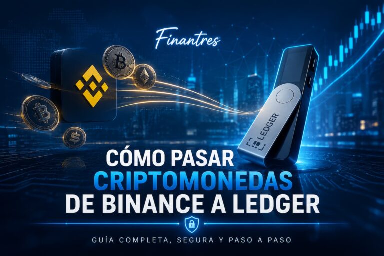 Cómo pasar criptomonedas de Binance a Ledger