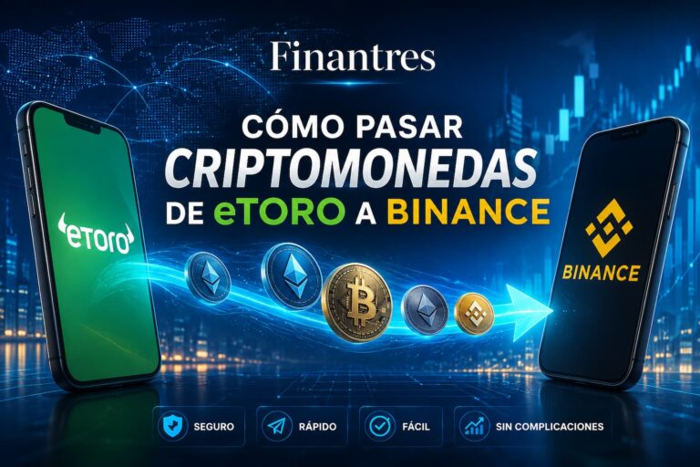 Cómo pasar criptomonedas de eToro a Binance