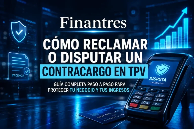Cómo reclamar o disputar un contracargo en TPV