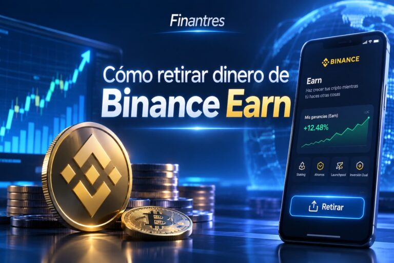 Cómo retirar dinero de Binance Earn