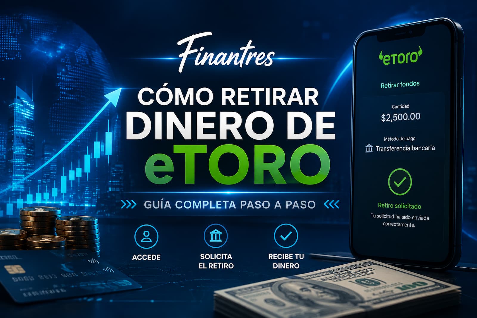 Cómo retirar dinero de eToro