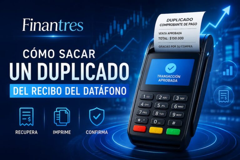 Cómo sacar un duplicado del recibo del datáfono