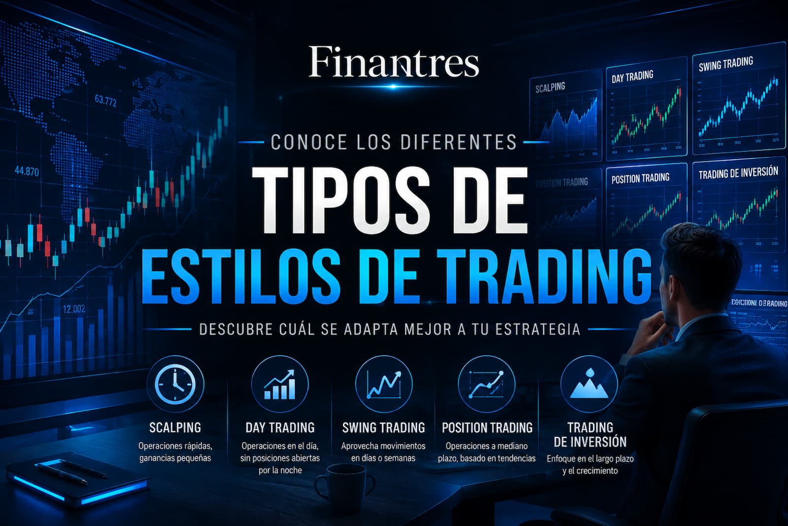 Conoce los diferentes tipos de estilos de trading