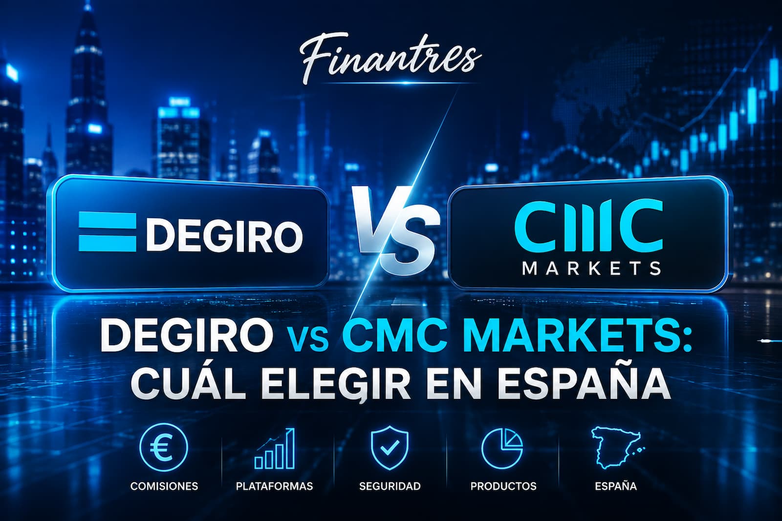 DEGIRO vs CMC Markets: ¿cuál es mejor para invertir desde España?