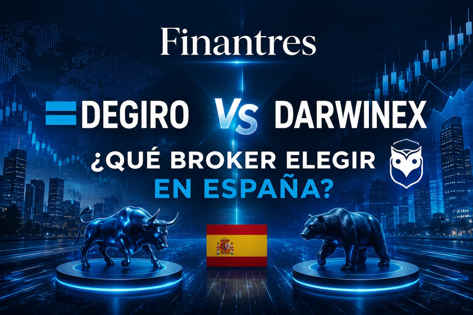 DEGIRO vs Darwinex: ¿qué broker elegir para invertir desde España?
