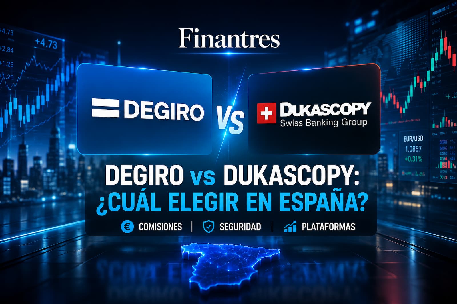DEGIRO vs Dukascopy: ¿cuál es mejor para invertir desde España?