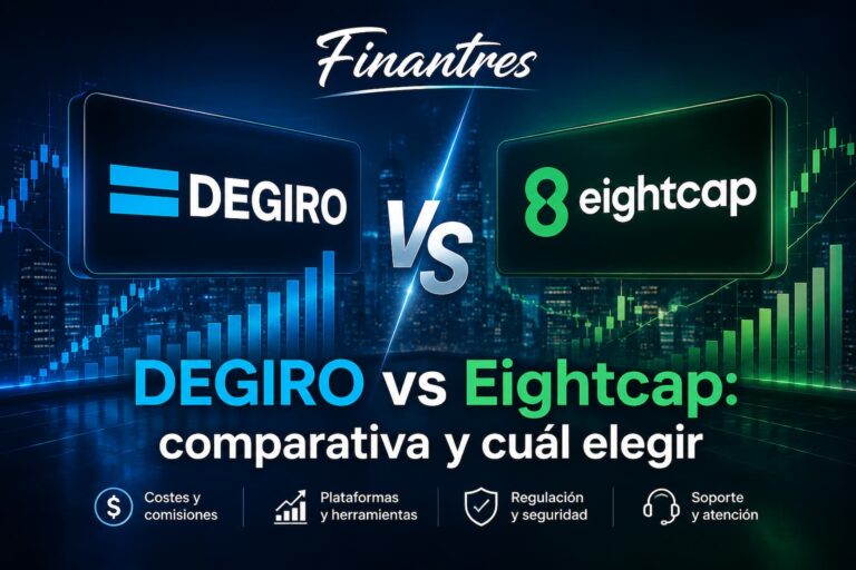 DEGIRO vs Eightcap comparativa y cuál elegir