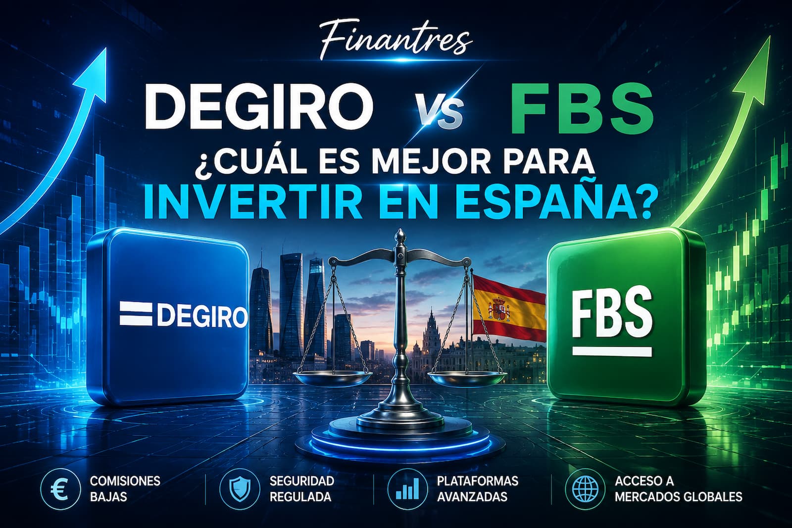 DEGIRO vs FBS: ¿qué broker es mejor para invertir desde España?