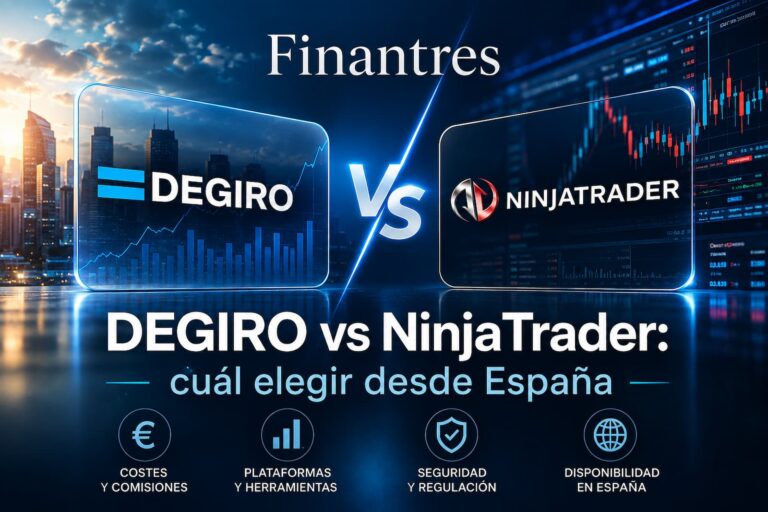DEGIRO vs NinjaTrader cuál elegir desde España