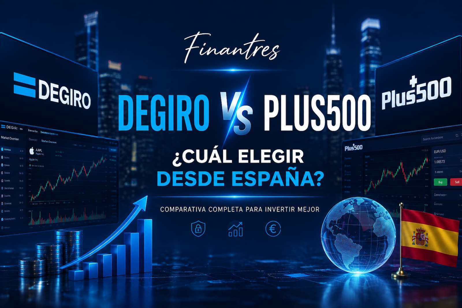 DEGIRO vs AvaTrade: ¿cuál es mejor para invertir desde España?