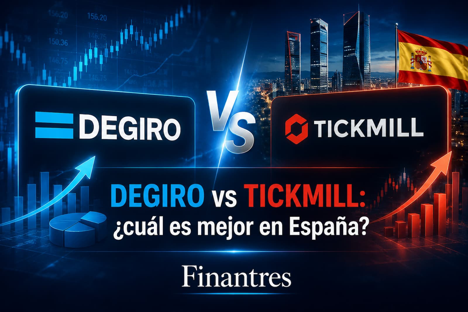 DEGIRO vs Tickmill: ¿cuál es mejor para invertir desde España?