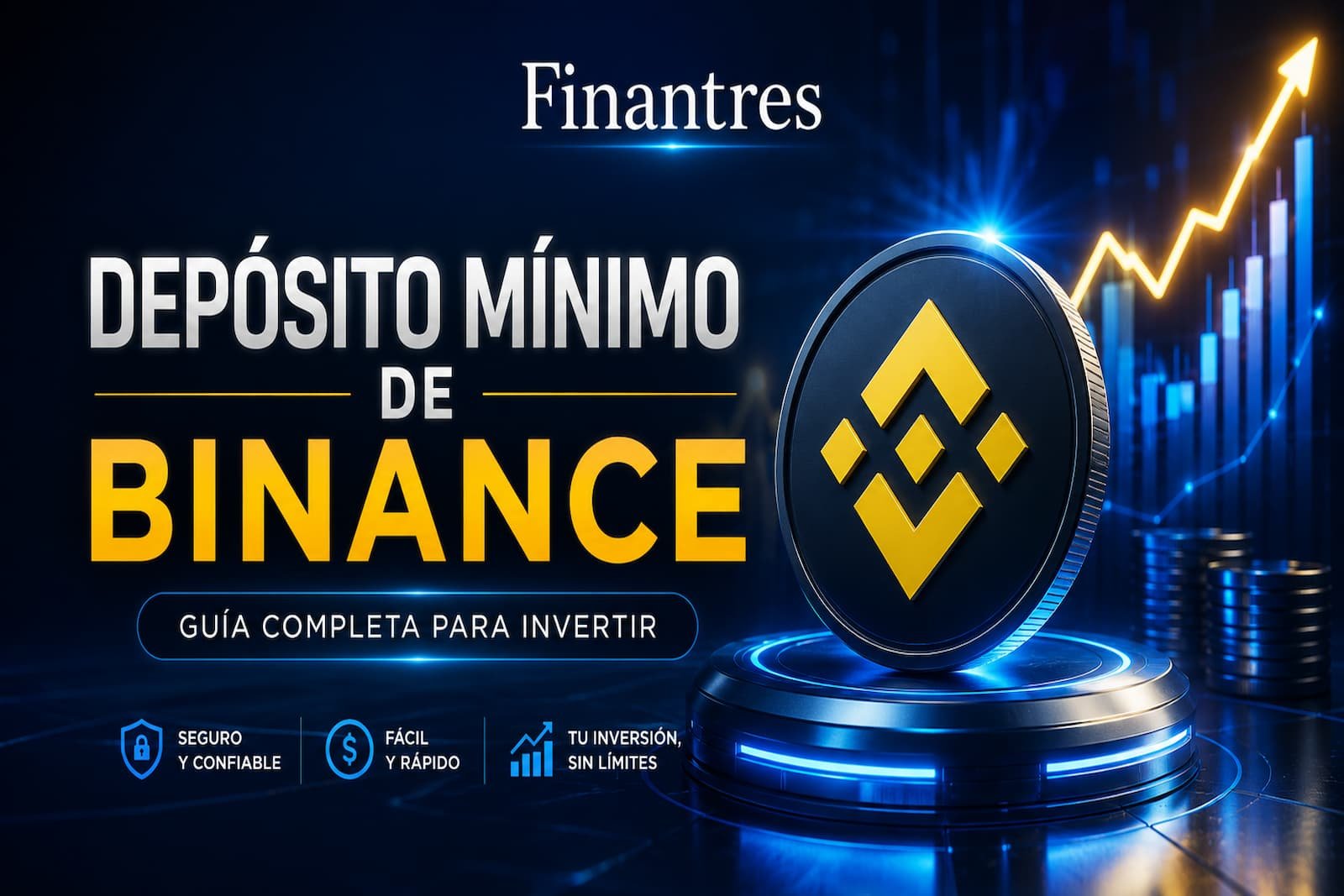 Depósito mínimo de Binance