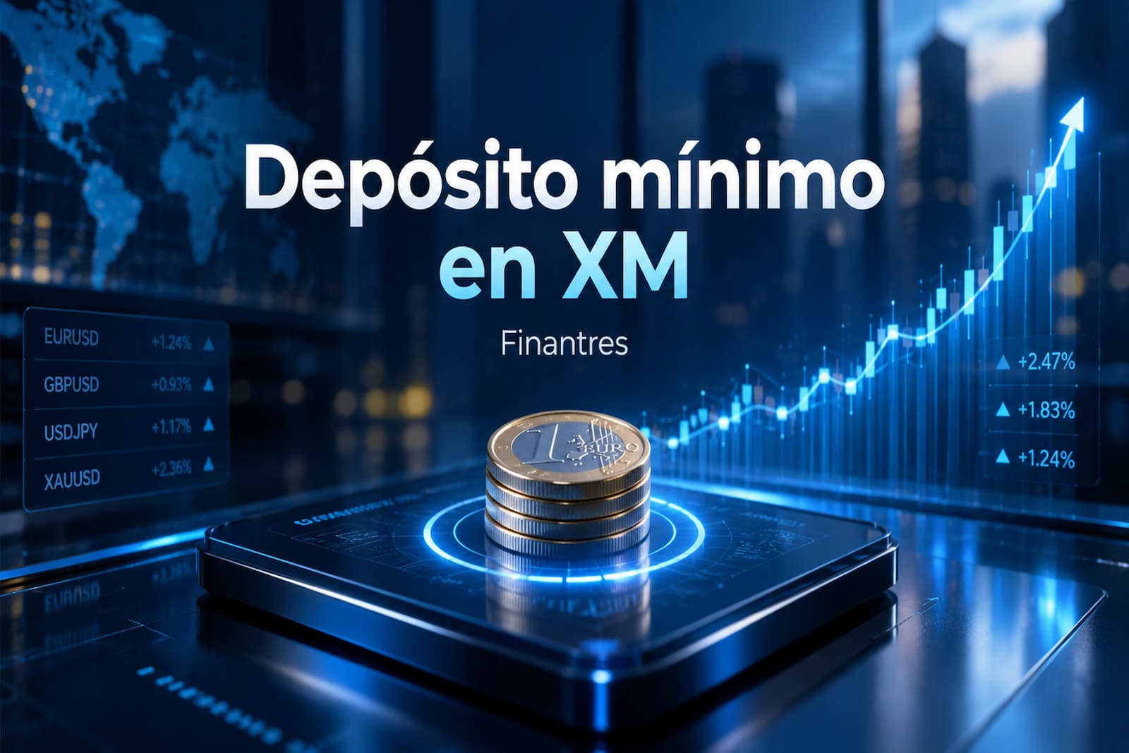 Depósito mínimo en XM: requisitos actualizados