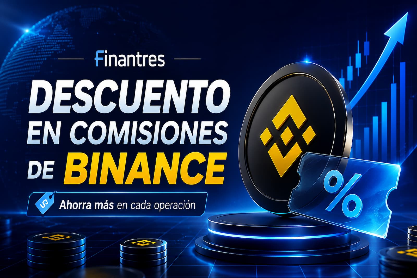 Descuento en comisiones de Binance: cómo funciona con BNB y referidos