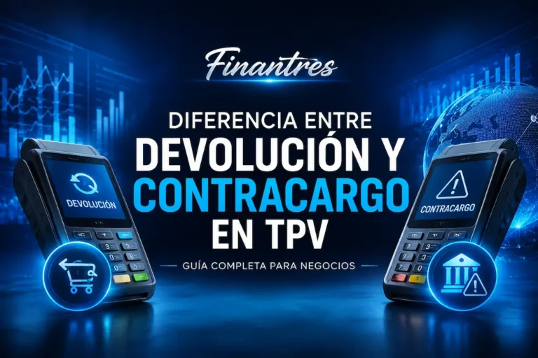 Diferencia entre devolución y contracargo en TPV