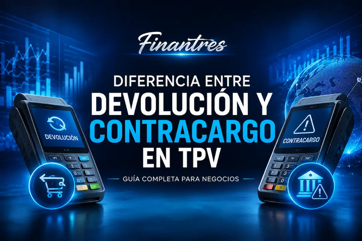 Diferencia entre devolución y contracargo en TPV
