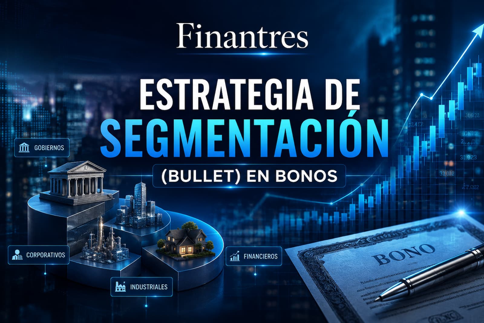 Estrategia de segmentación (bullet) en bonos