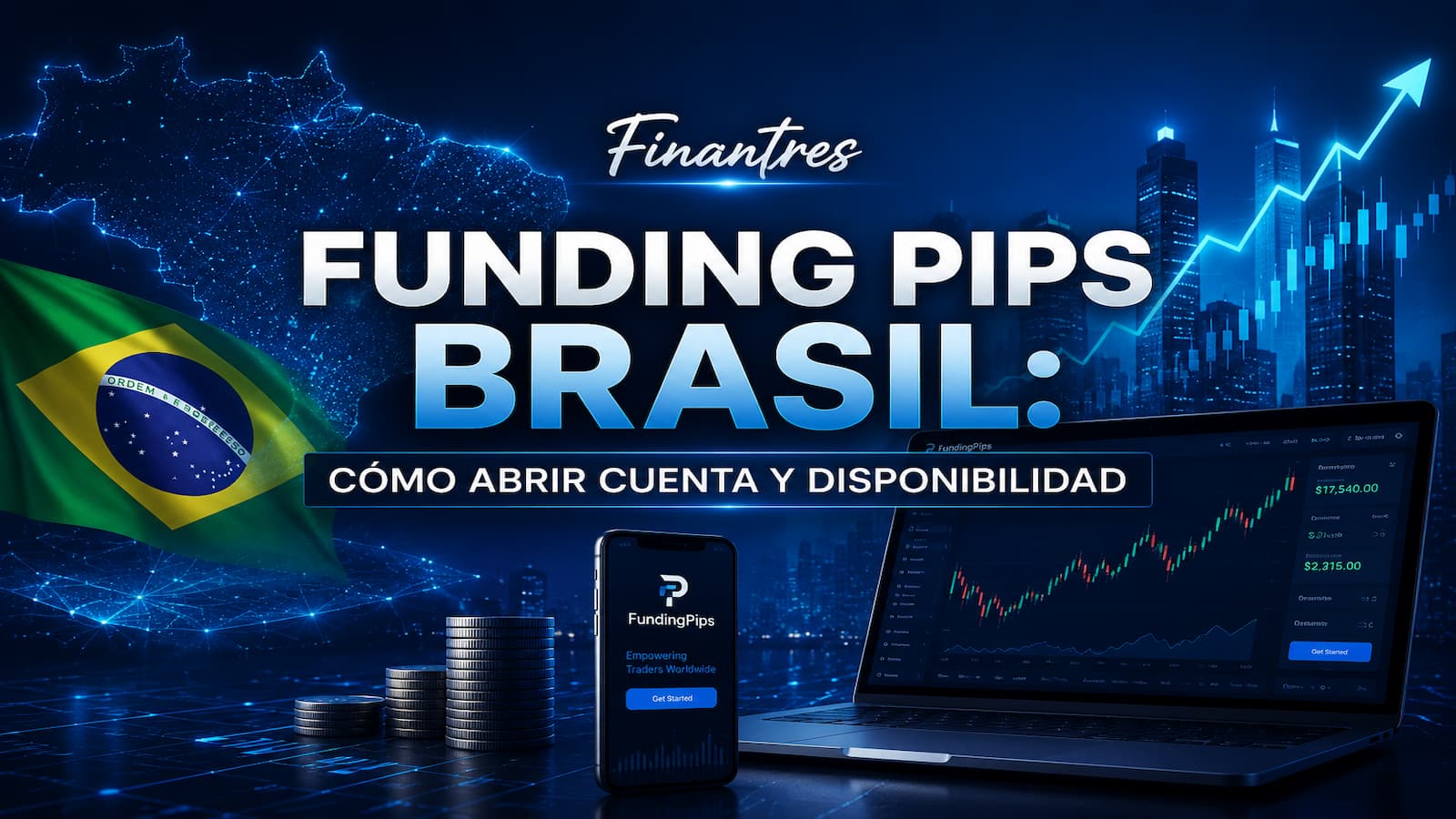 Funding Pips en Brasil: disponibilidad y cómo abrir una cuenta o comprar una prueba