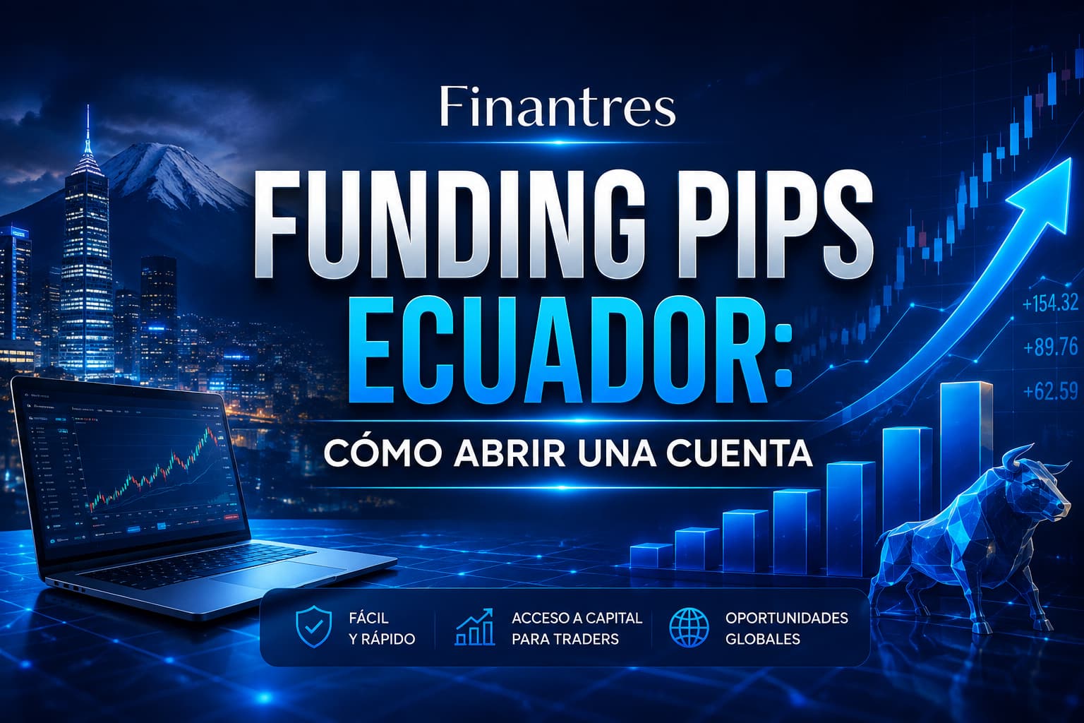 Funding Pips en Ecuador: disponibilidad y cómo abrir una cuenta o comprar una prueba