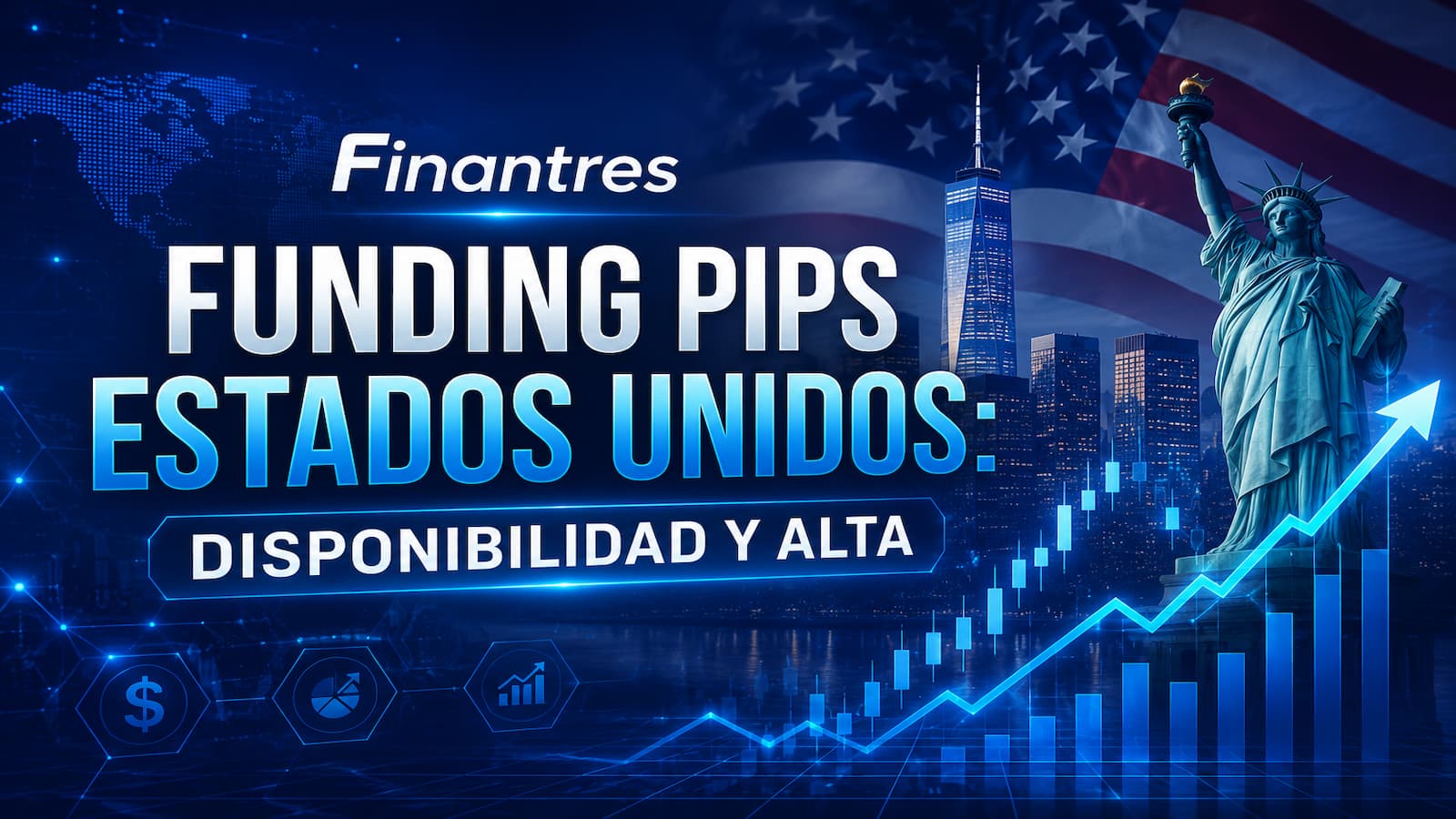 Funding Pips en Estados Unidos: disponibilidad y cómo abrir una cuenta o comprar una prueba