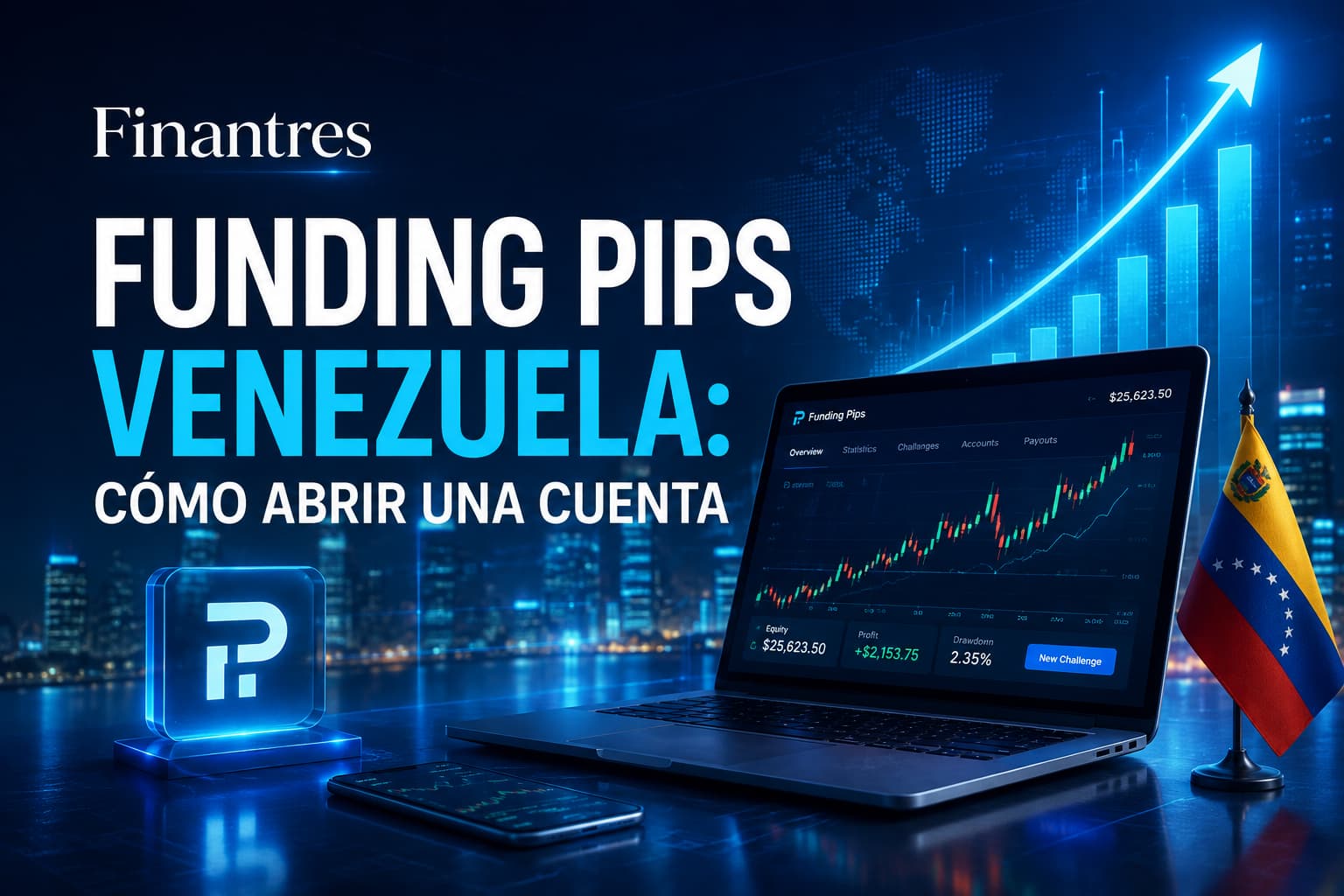 Funding Pips en Venezuela: disponibilidad y cómo abrir una cuenta o comprar una prueba