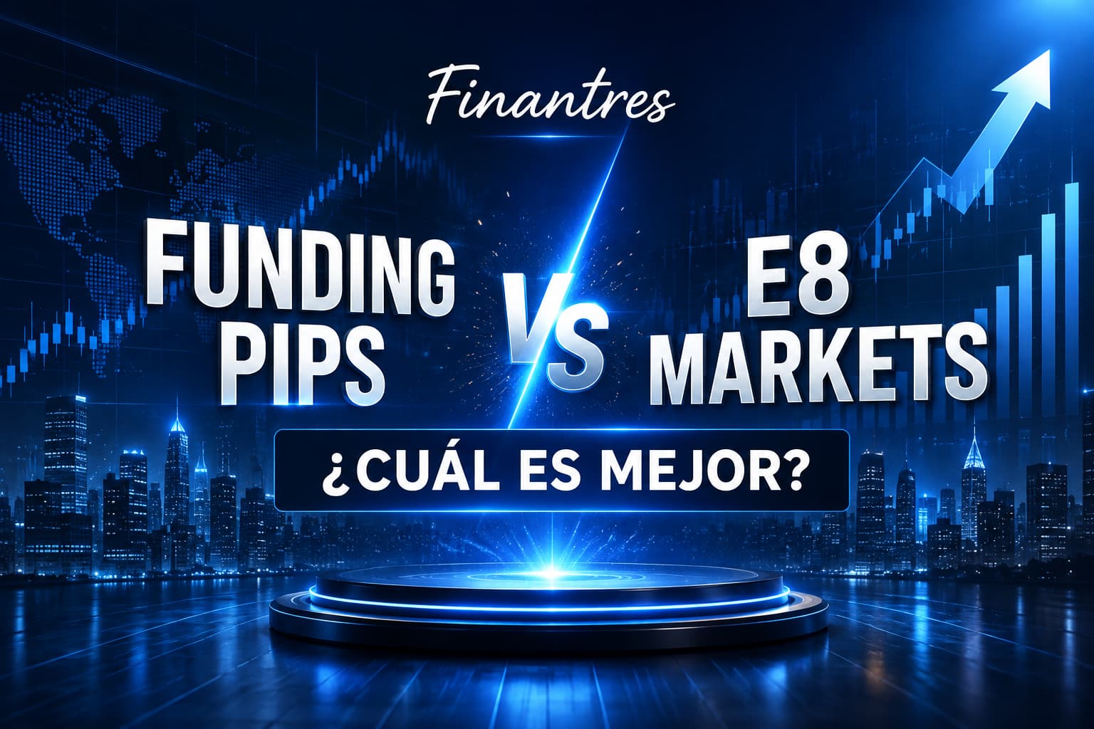 Funding Pips vs E8 Markets: ¿qué prop firm es mejor para traders en España?
