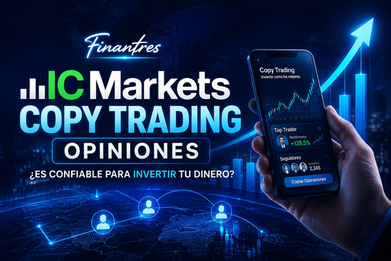 IC Markets copy trading: opiniones, comisiones y análisis completo