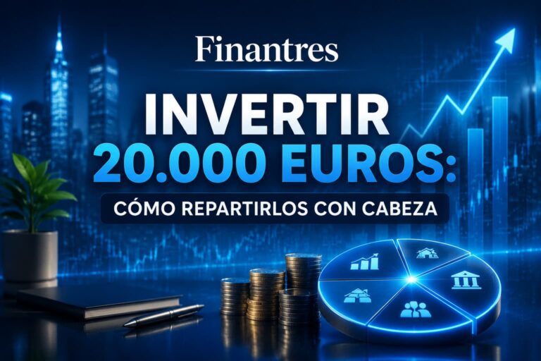 Invertir 20 000 euros cómo repartirlos con cabeza