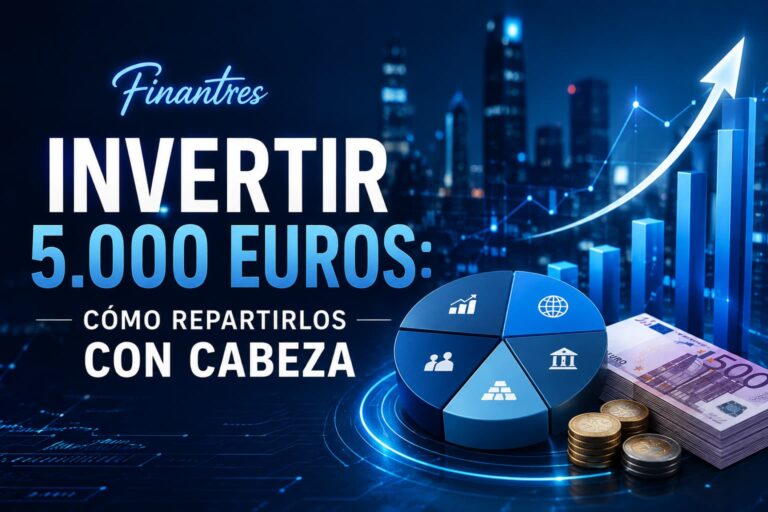 Invertir 5 000 euros cómo repartirlos con cabeza