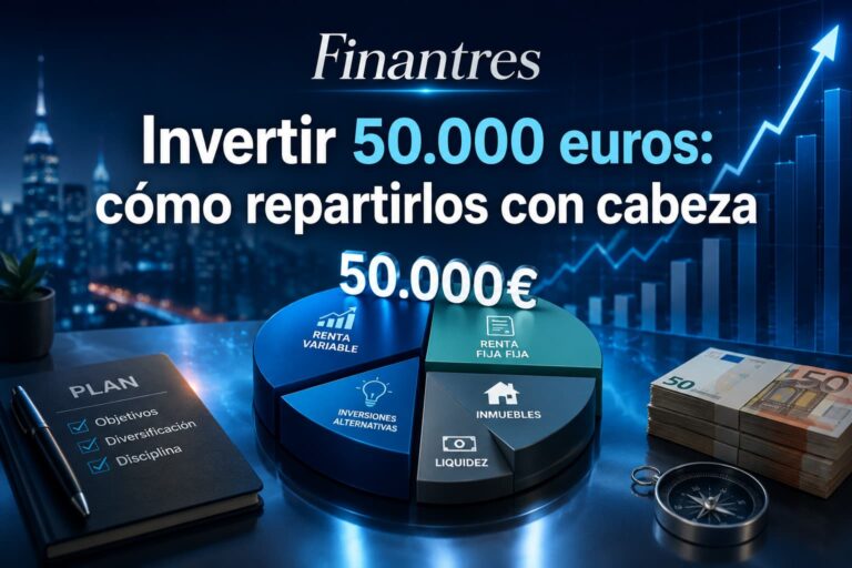 Invertir 50 000 euros cómo repartirlos con cabeza