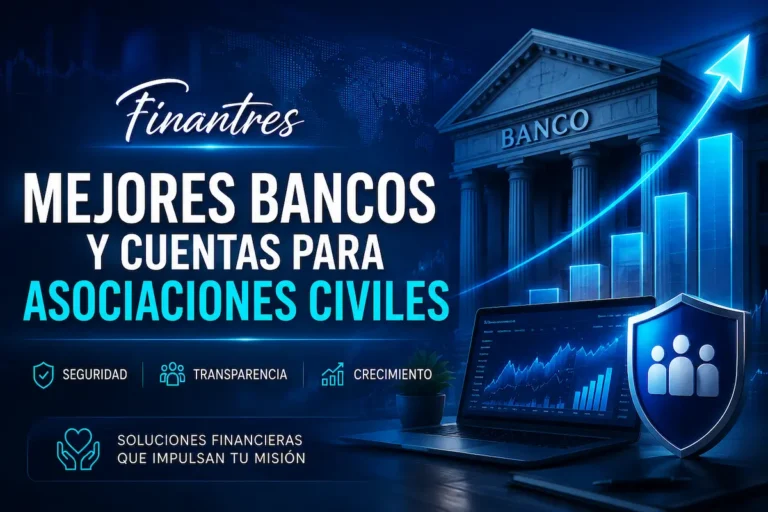 Mejores bancos y cuentas para asociaciones civiles