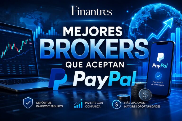Mejores brokers que aceptan PayPal