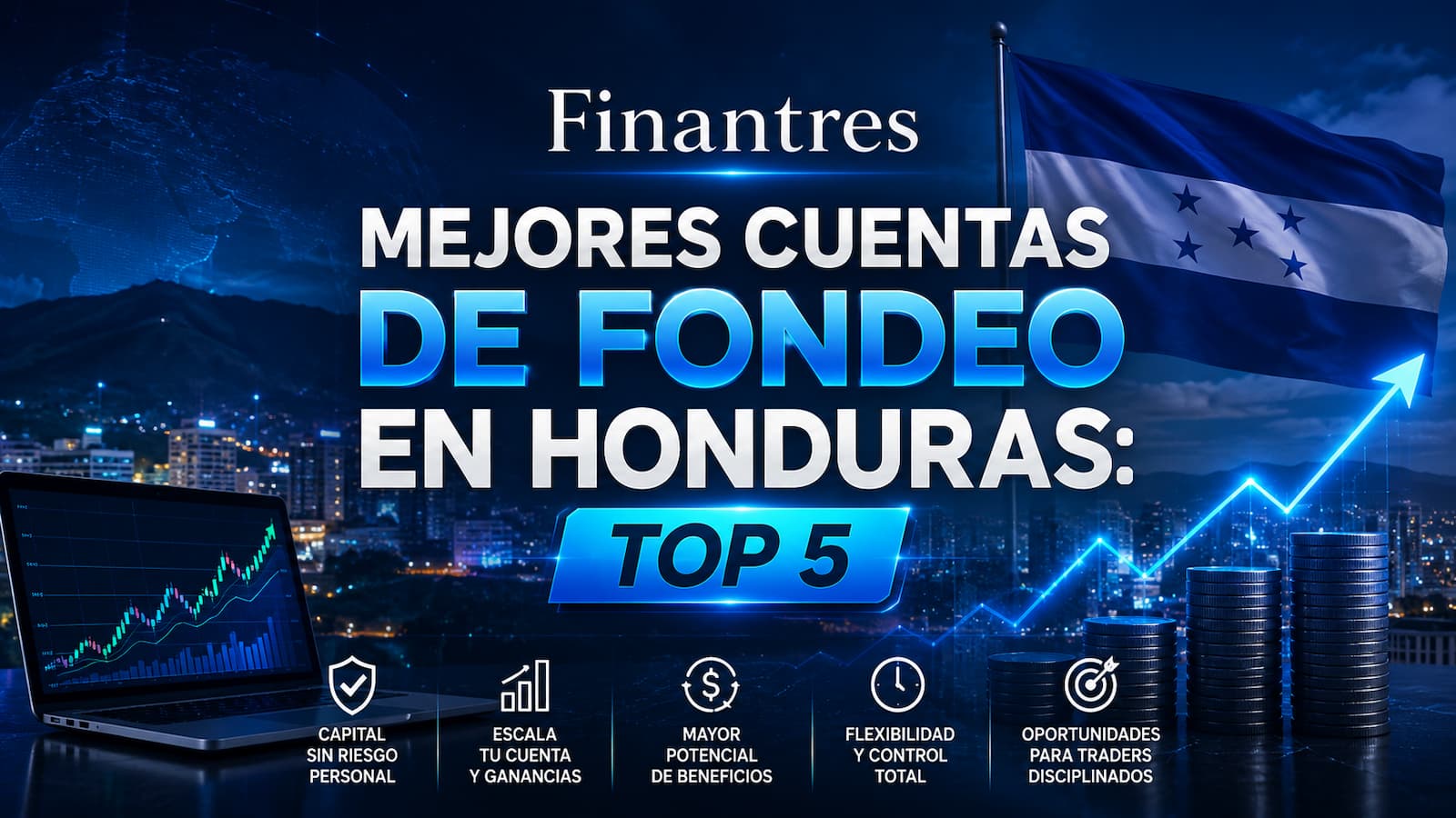 Mejores cuentas de fondeo en Honduras: Top 5 para traders