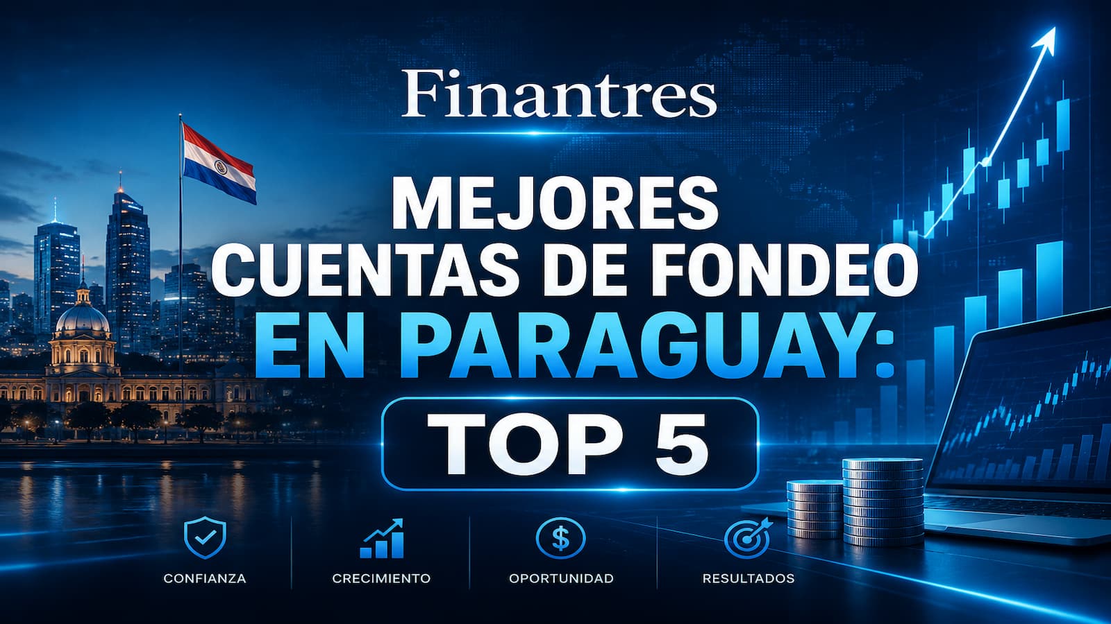 Mejores cuentas de fondeo en Paraguay: 5 opciones para traders