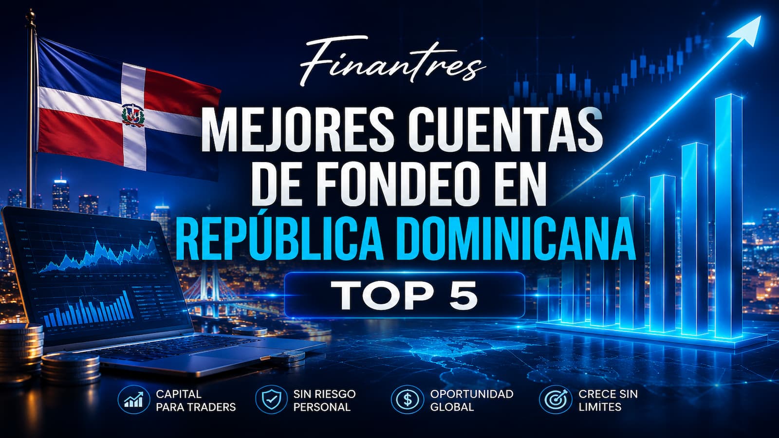 Mejores cuentas de fondeo en República Dominicana: top 5