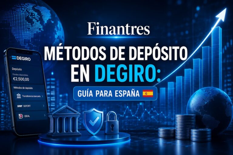 Métodos de depósito en DEGIRO guía para España