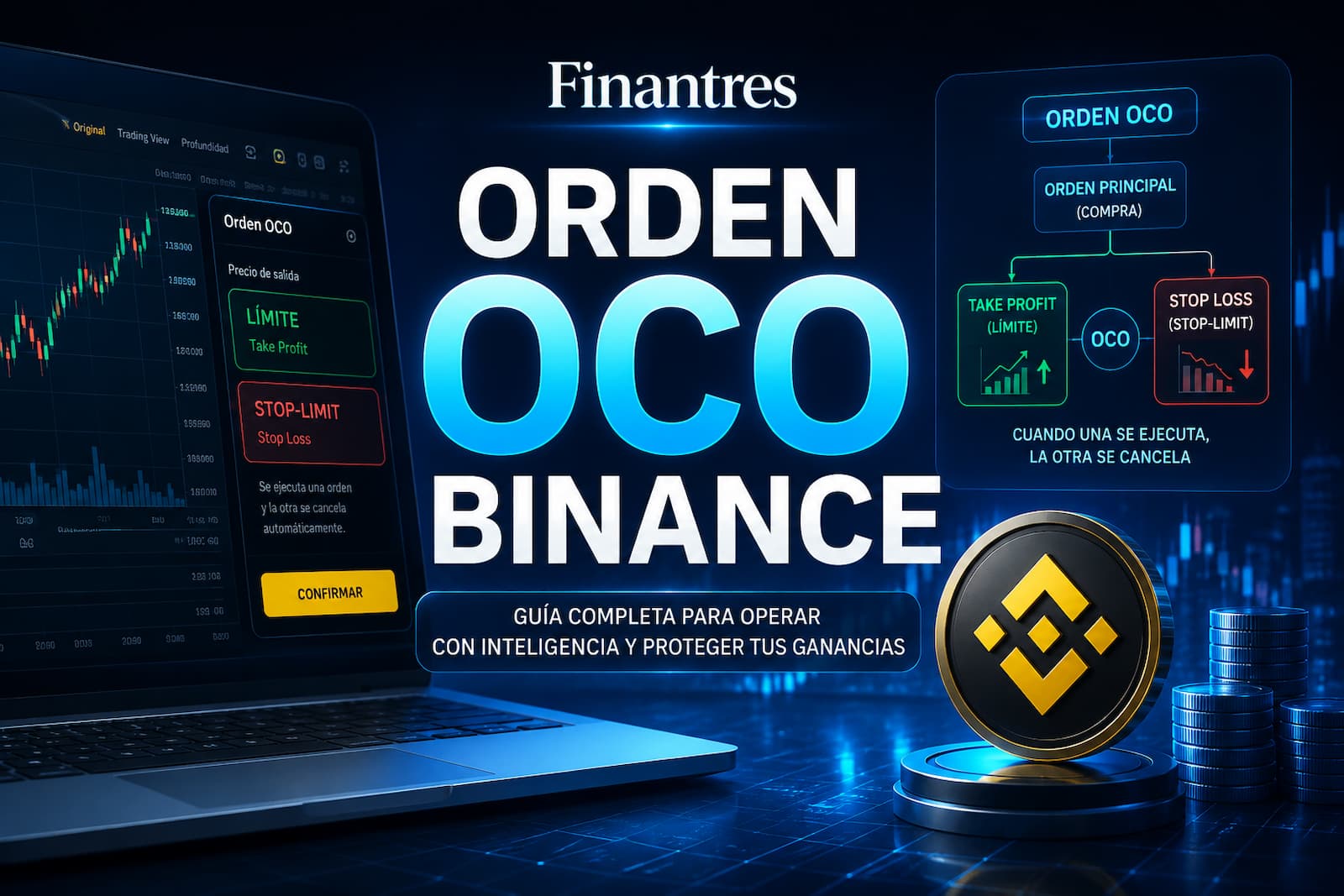 Orden OCO Binance: qué es, cómo funciona y disponibilidad en España