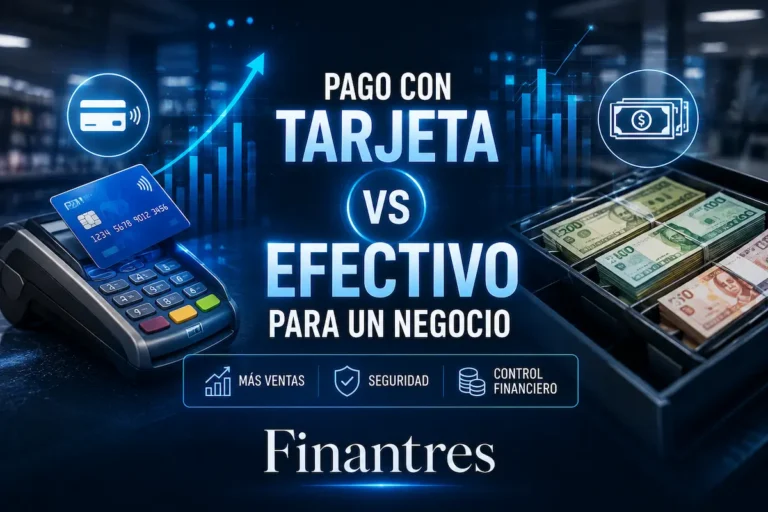 Pago con tarjeta vs efectivo para un negocio