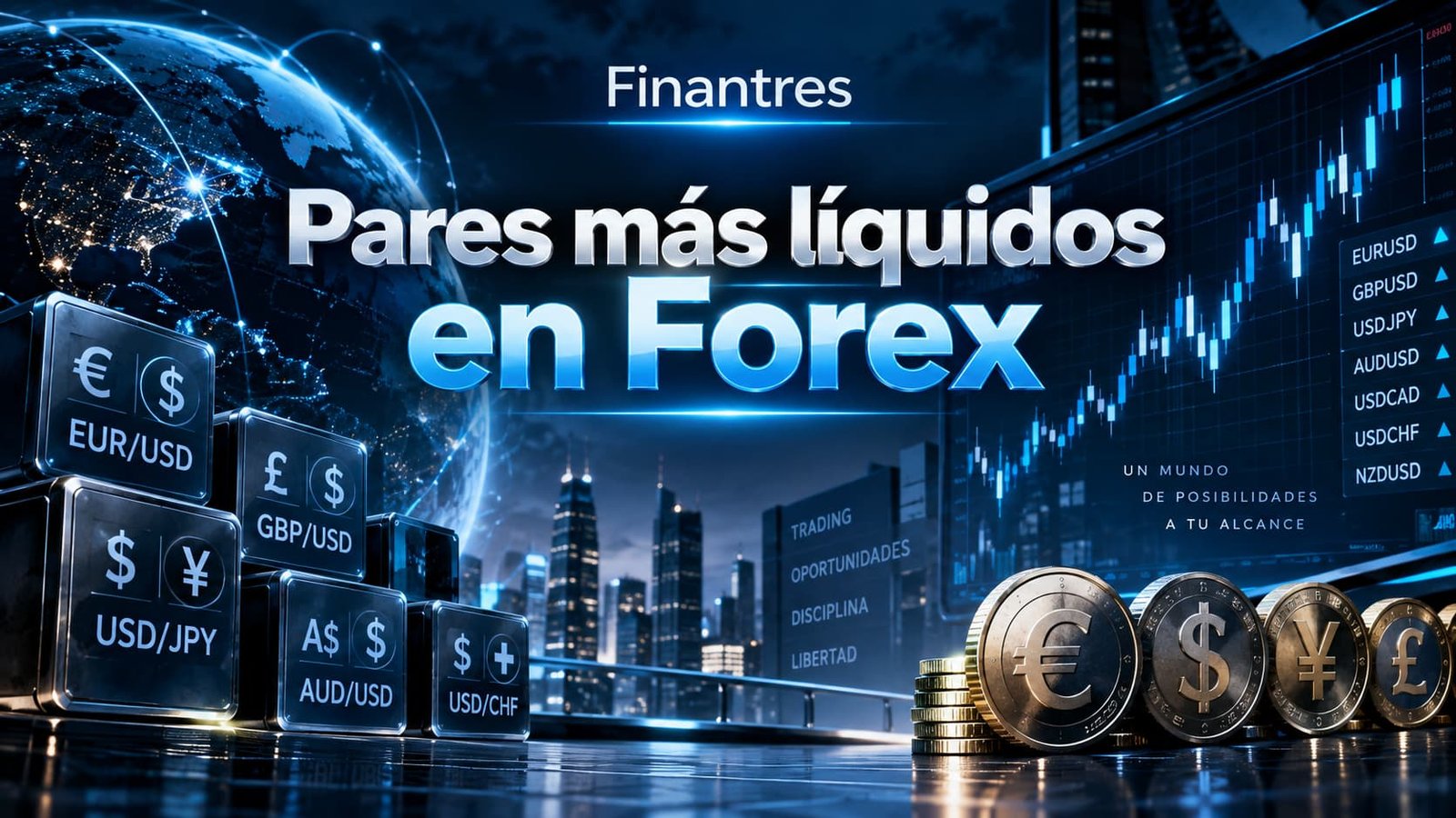 Pares más líquidos en Forex cuáles elegir para operar mejor