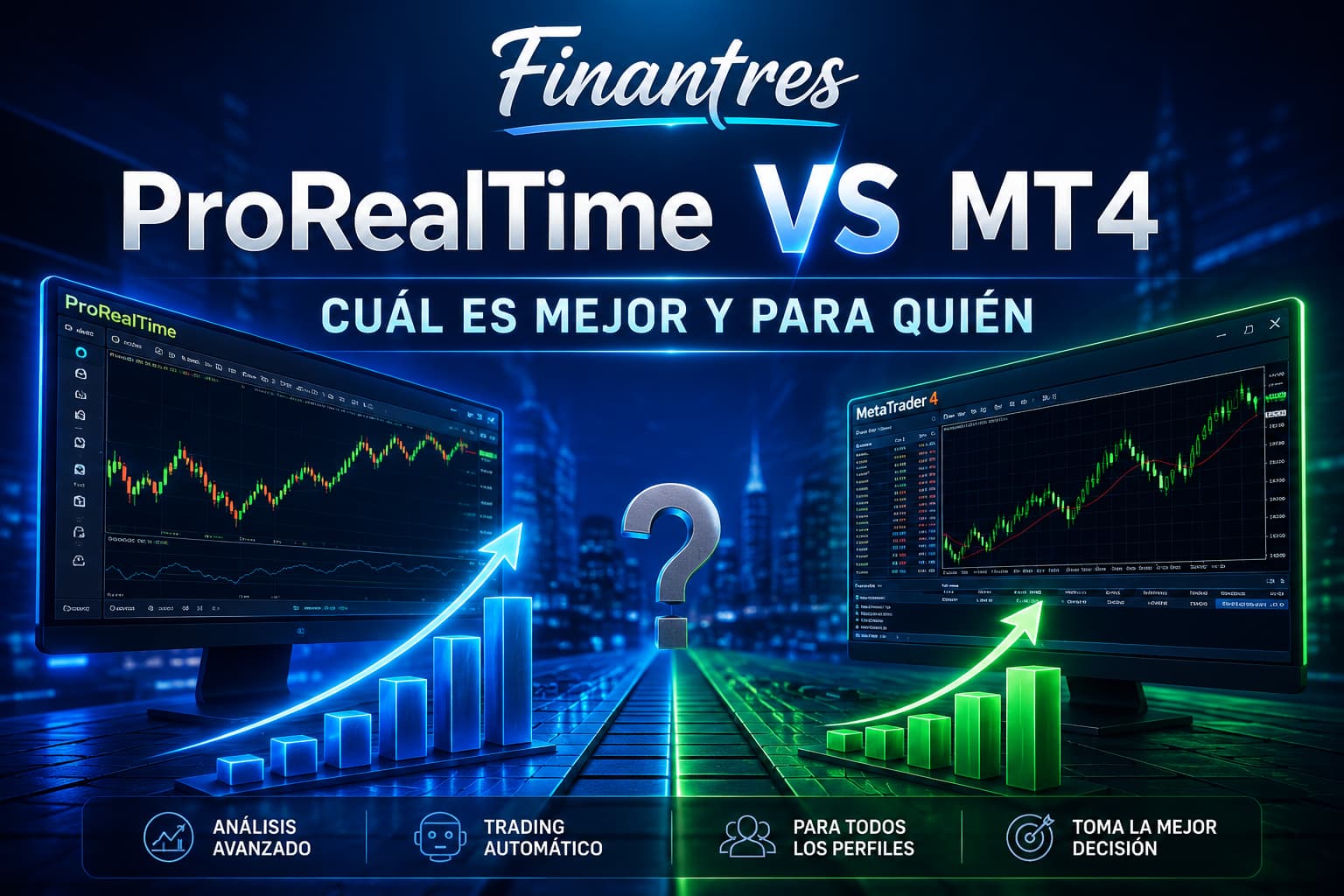 ProRealTime vs MT4: ¿qué plataforma de trading es mejor para ti?