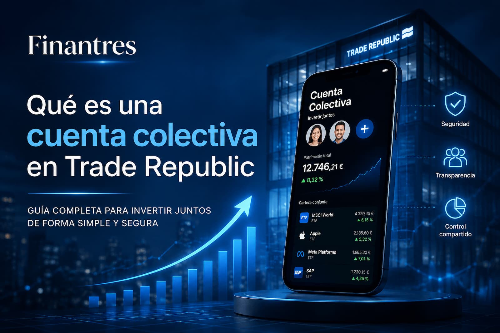 ¿Qué es una cuenta colectiva en Trade Republic?