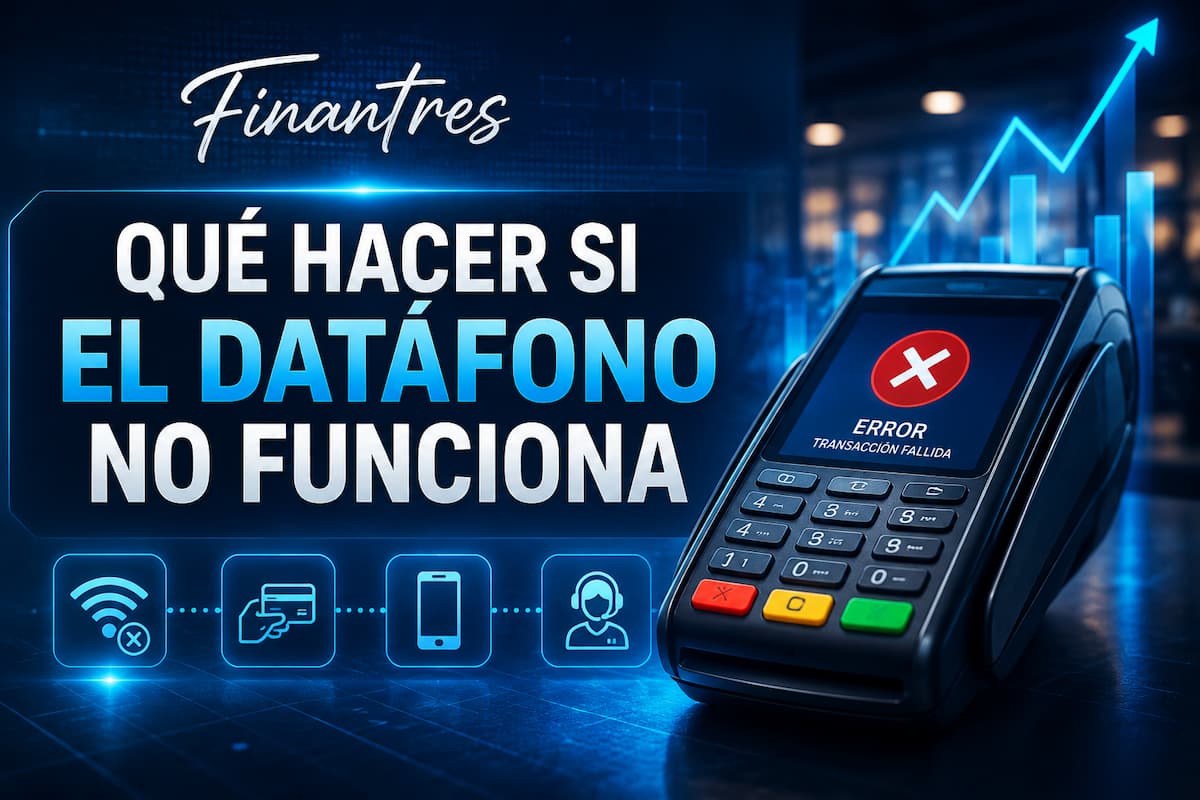 Qué hacer si el datáfono no funciona
