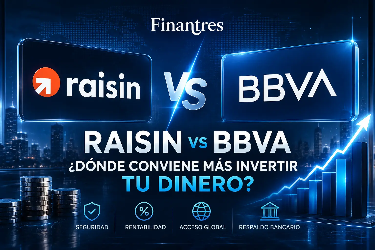 Raisin vs BBVA: ¿cuál es mejor para ahorrar y gestionar tu dinero?