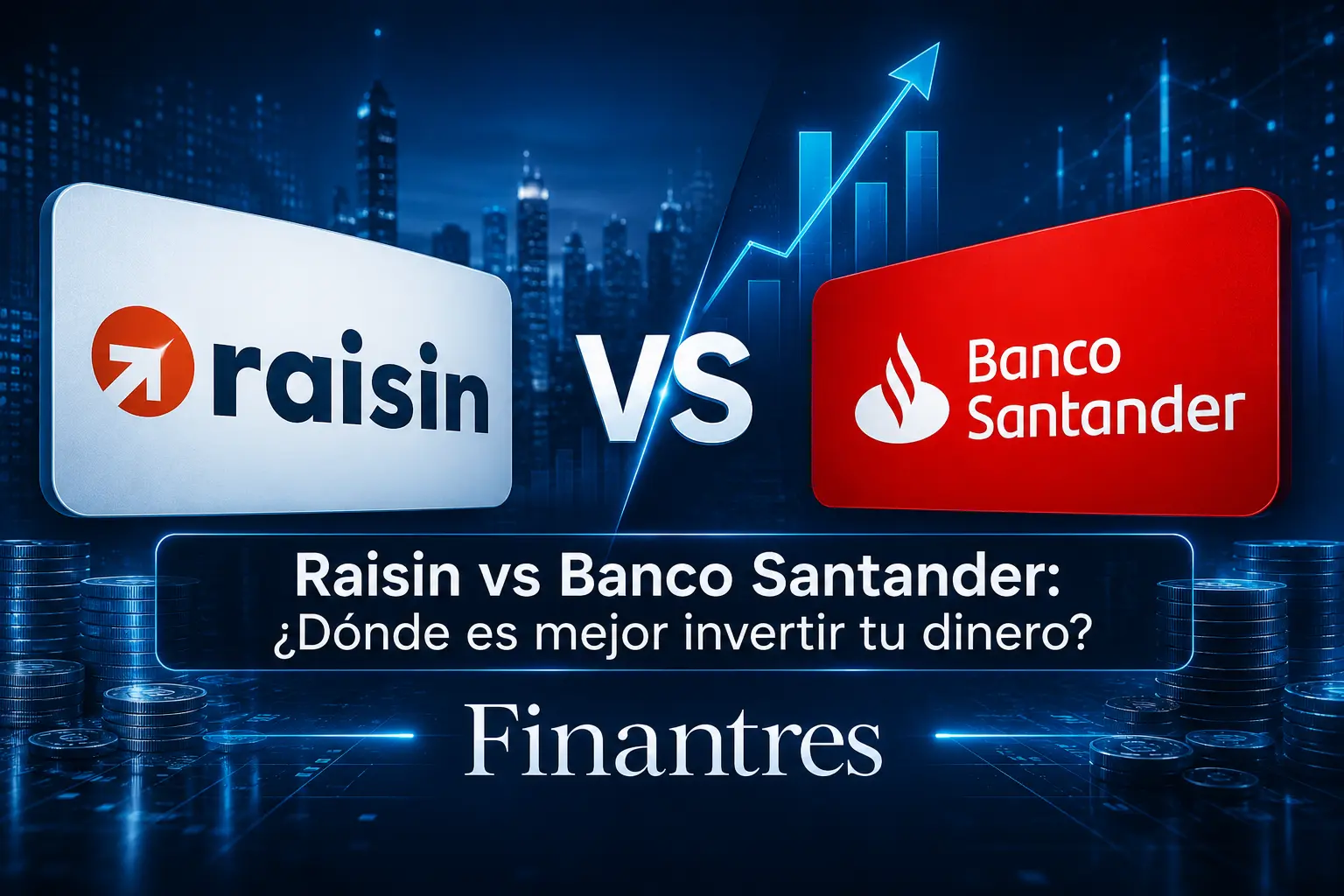 Raisin vs Banco Santander: ¿cuál es mejor para ahorrar en España?